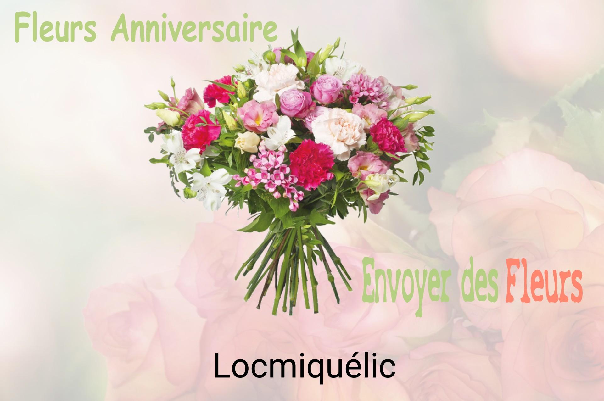 Bouquet de fleurs d’anniversaire livré à Locmiquélic