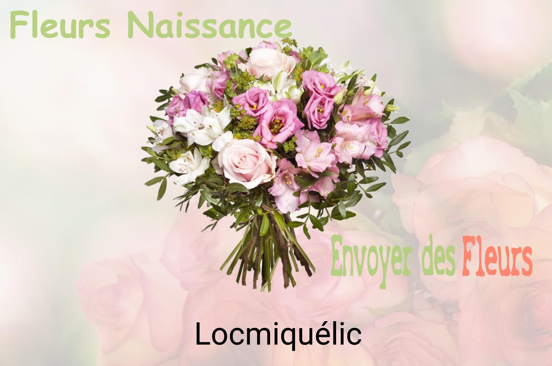 Bouquet de fleurs de naissance livré à Locmiquélic